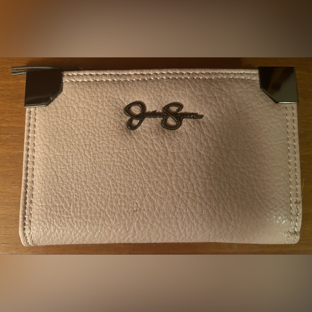 Jessica Simpson Light Pink Textured Women's Wallet
